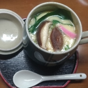 夫が作る茶わん蒸し～醤油不使用